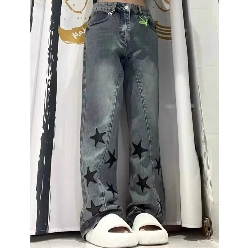 Star Girls Vintage Denim Pants