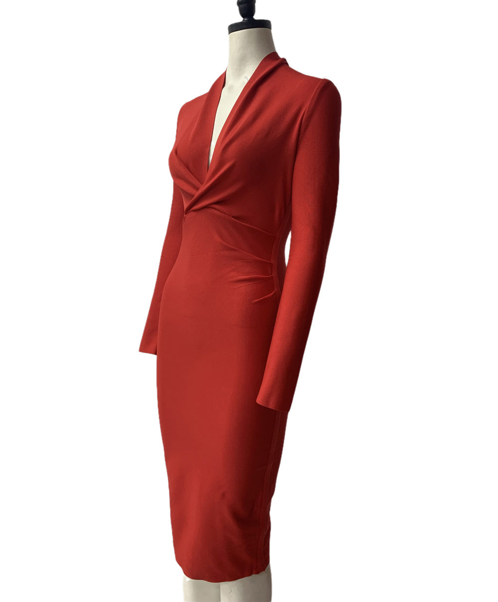 Women’s Full Gown Celebrity Club - V Bodycon Warm-Season Vestidos Deep Bandage Evening Neck With