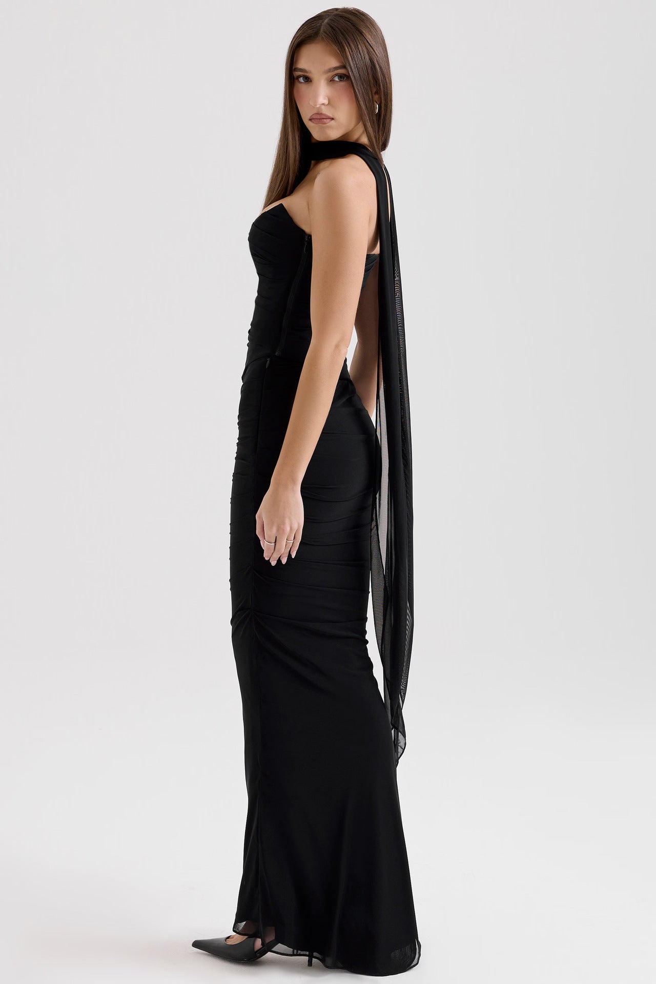 Corset Style Bodycon Formal Dress