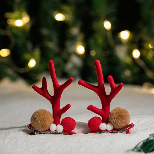 Cute Reindeer Dainty Hair Accessory