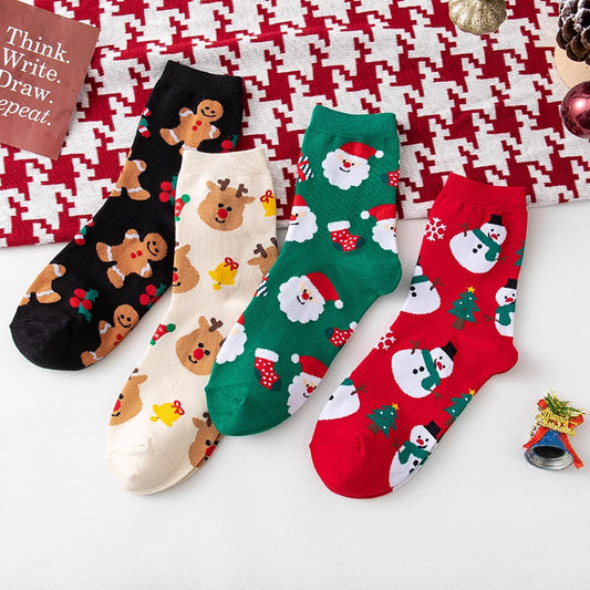 Cartoon Thick Warm Cute Crew Socks