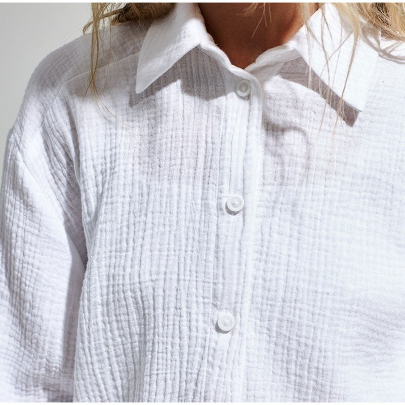 Dinora Button-Up Shirt Tops & Blouses
