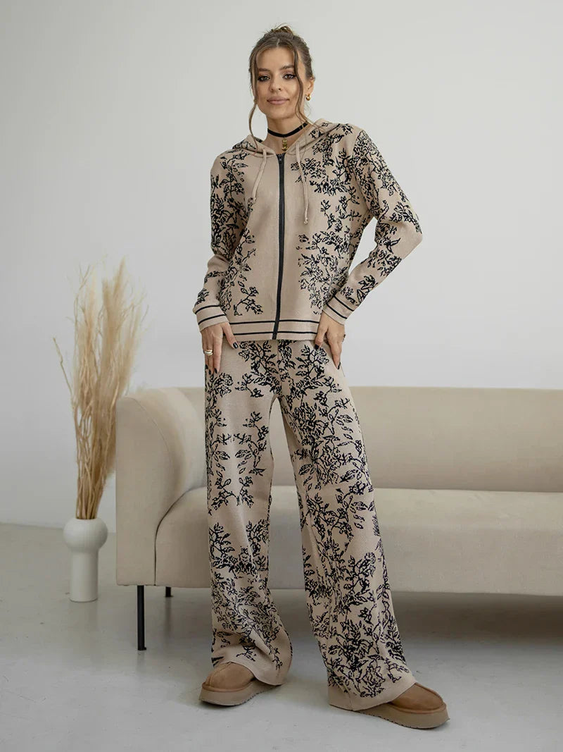 Romana Knitted Stylish Two Piece Set