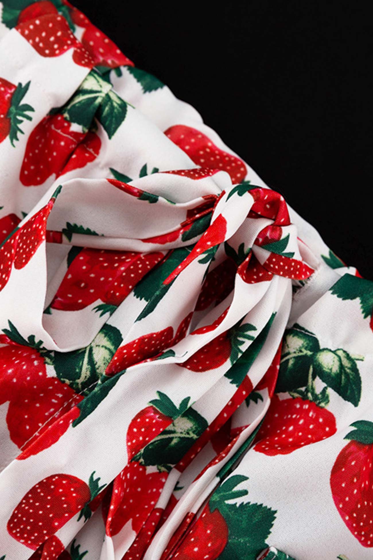 Strawberry Drop Shoulder Dress Mini Dresses
