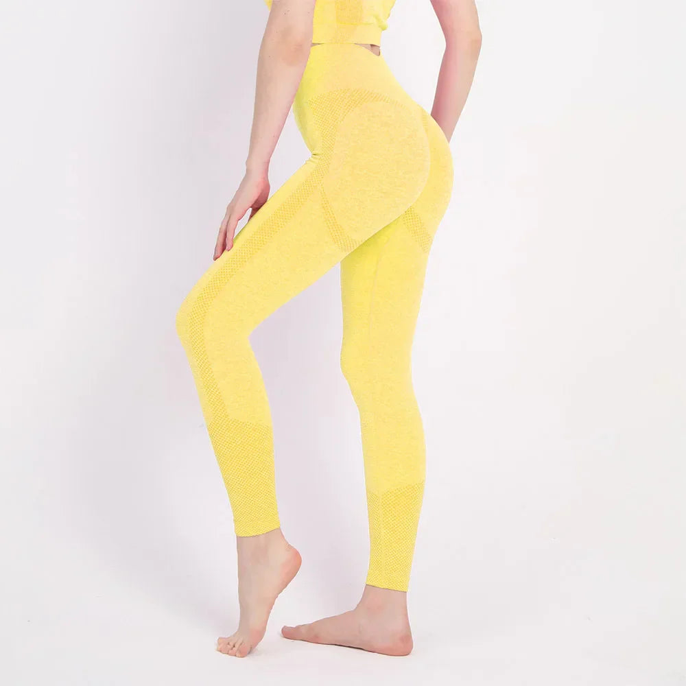 Seamless Workout Legging Yellow / S