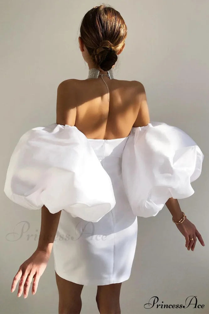 Alexandrine Puff Sleeve Mini Dress | Dress In Beauty