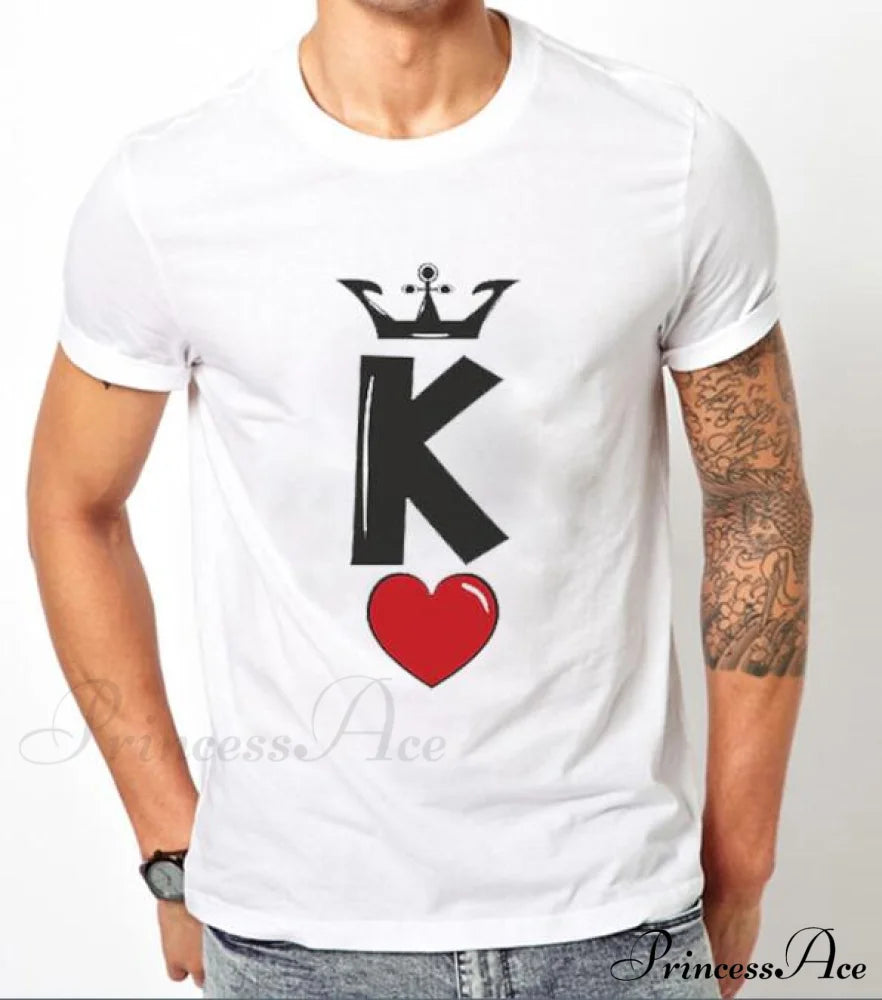 And - Basic Soulmate Matching White For Couple Men Arm Women T-Shirt Brief Tee Men White / Xs