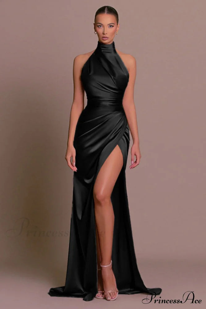 Anna Backless High Spilt Maxi Dress | Dress In Beauty
