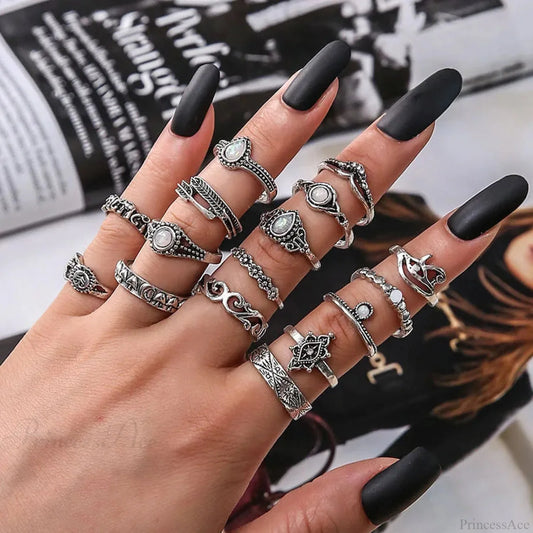 Antique Bohemian Affection Gothic Band sliver1