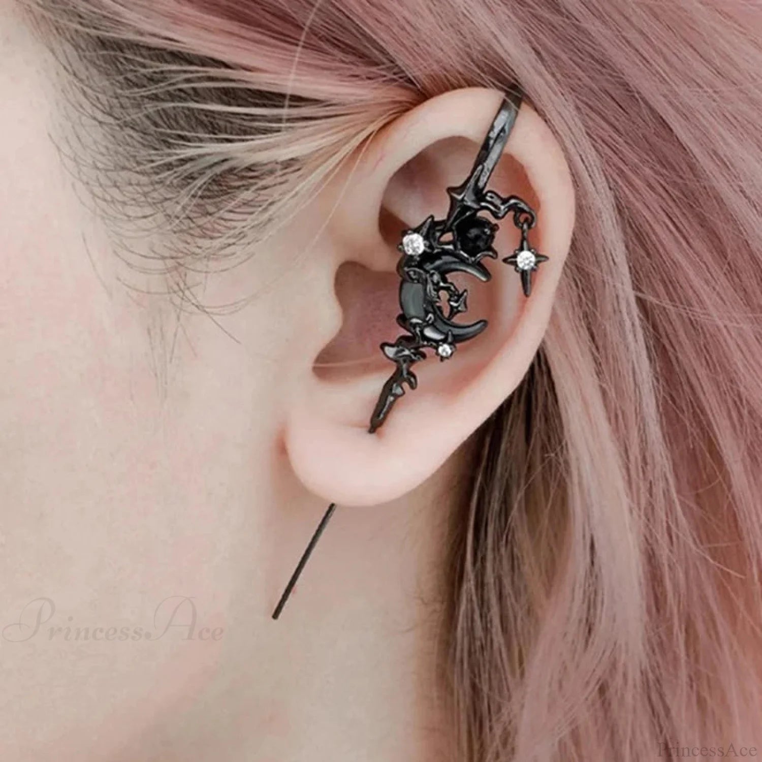 Antique Dim Punk Gothic Blade Dagger Earring color2