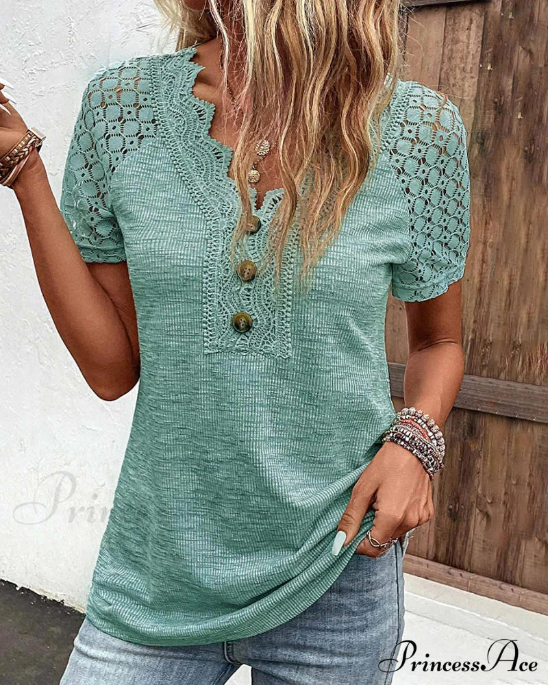 Arm Brief Lace T Shirt T-Shirts