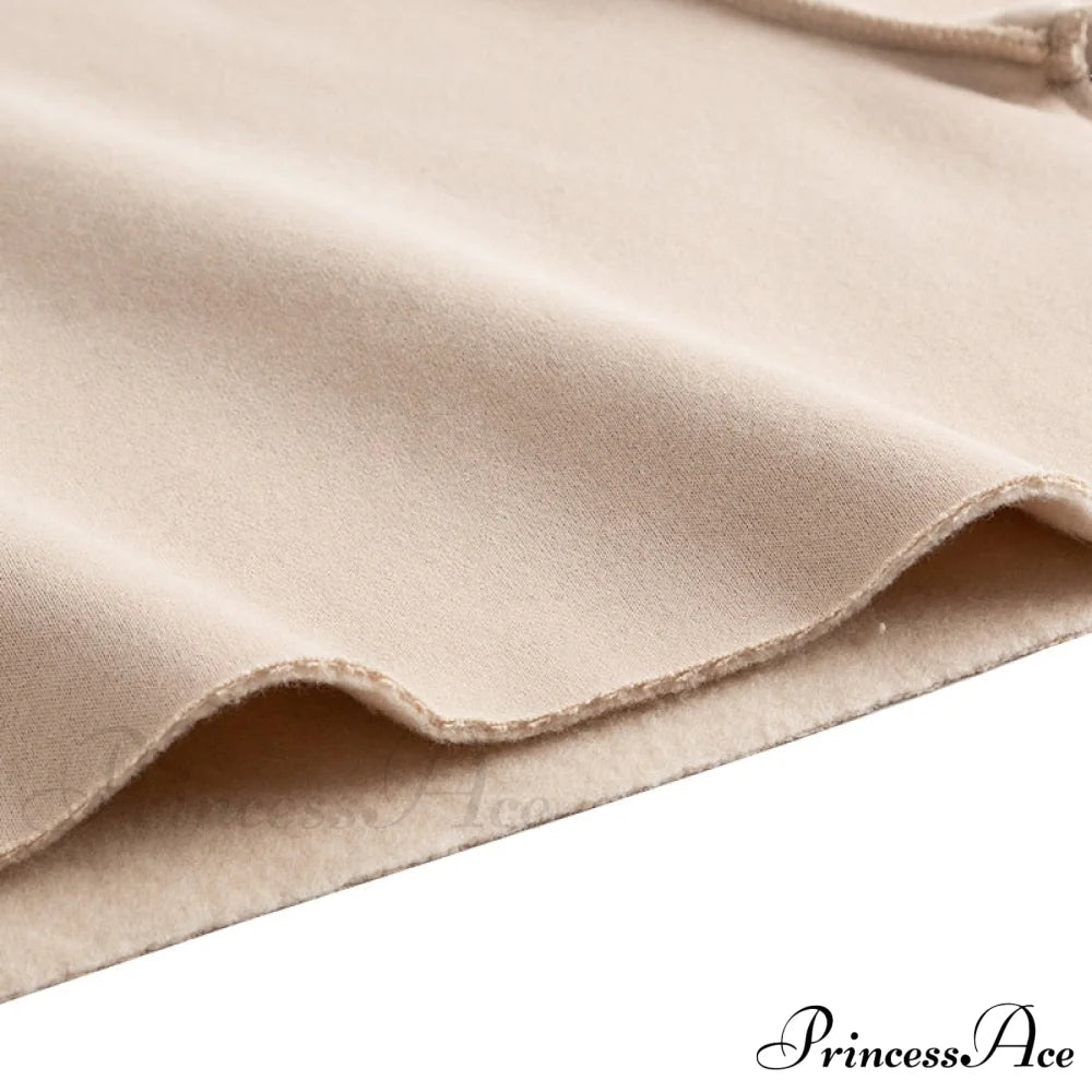 Arm Loose Hoodie Oversized Size Crop Fit - Long Cotton Harajuku Streetwear Casual Plus Women’s