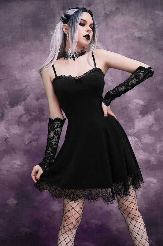 Robe gothique de princesse sombre