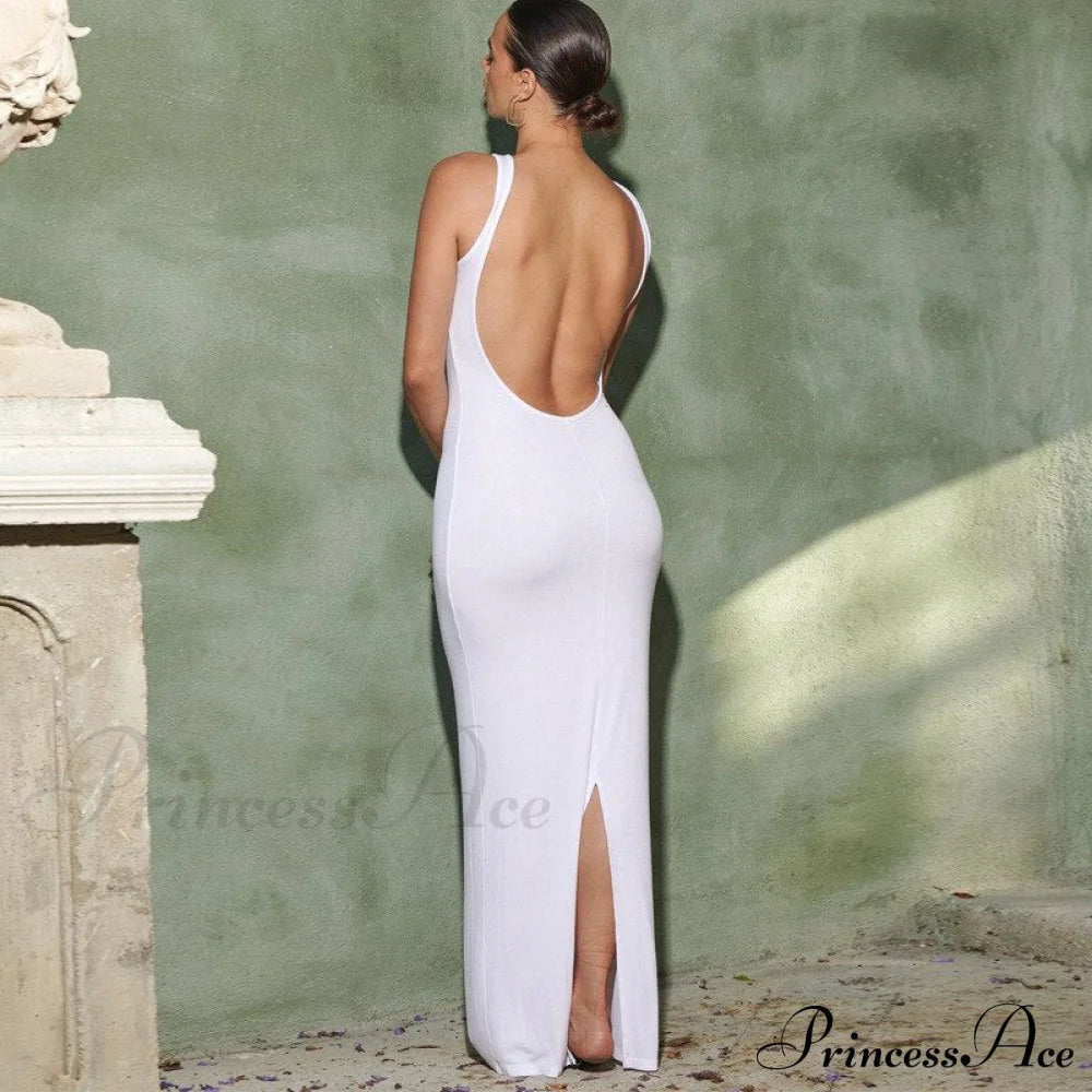 Backless Bodycon Stylish Maxi Dress Dress