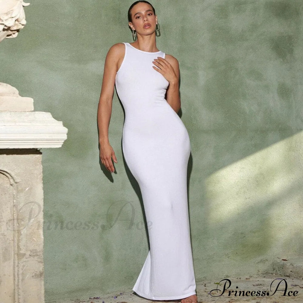 Backless Bodycon Stylish Maxi Dress Dress