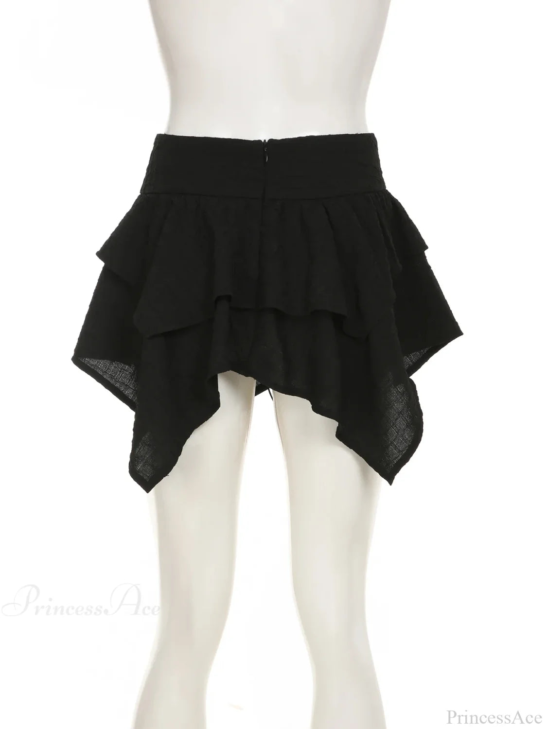 Bandage Ruffles A-line Skirt