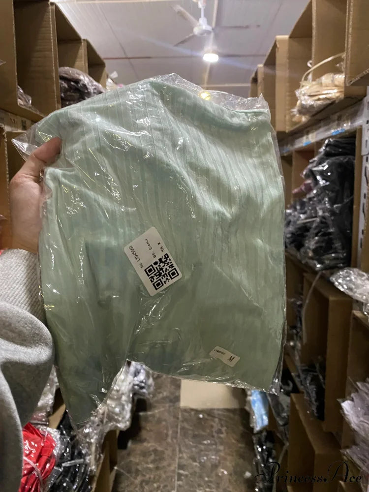 Beach Vacation Long Backless Summer Elegant Woman Clothing Vestidos Cut Out Dress Mint / S