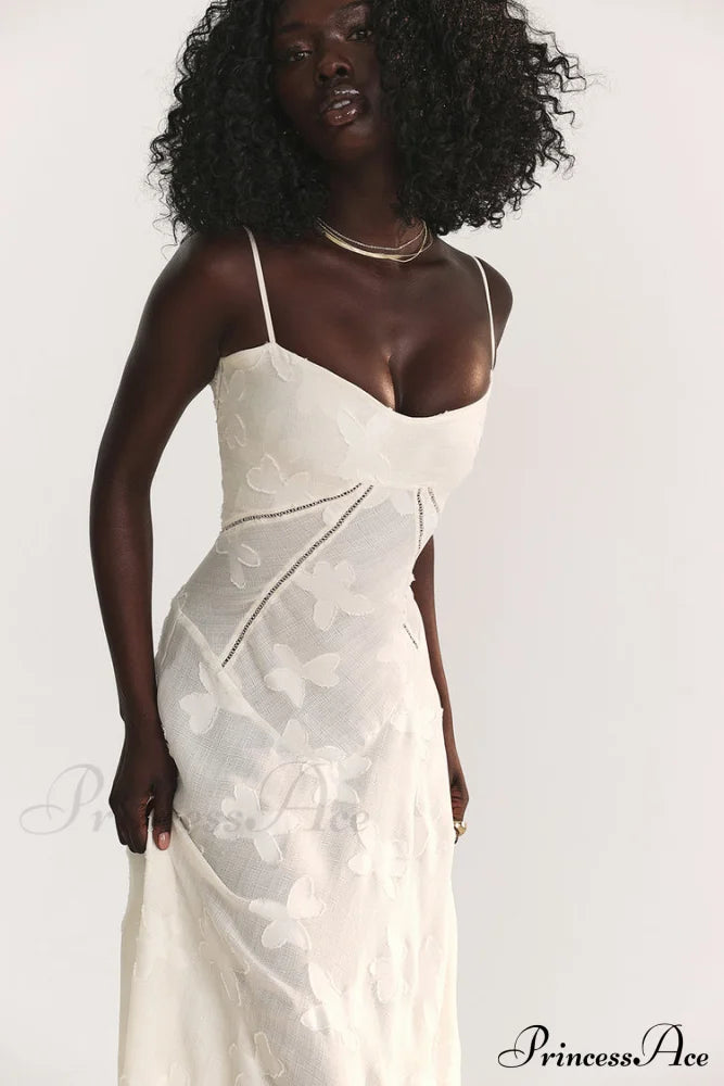 Blush Of Elegance Charming Lace Maxi Dress