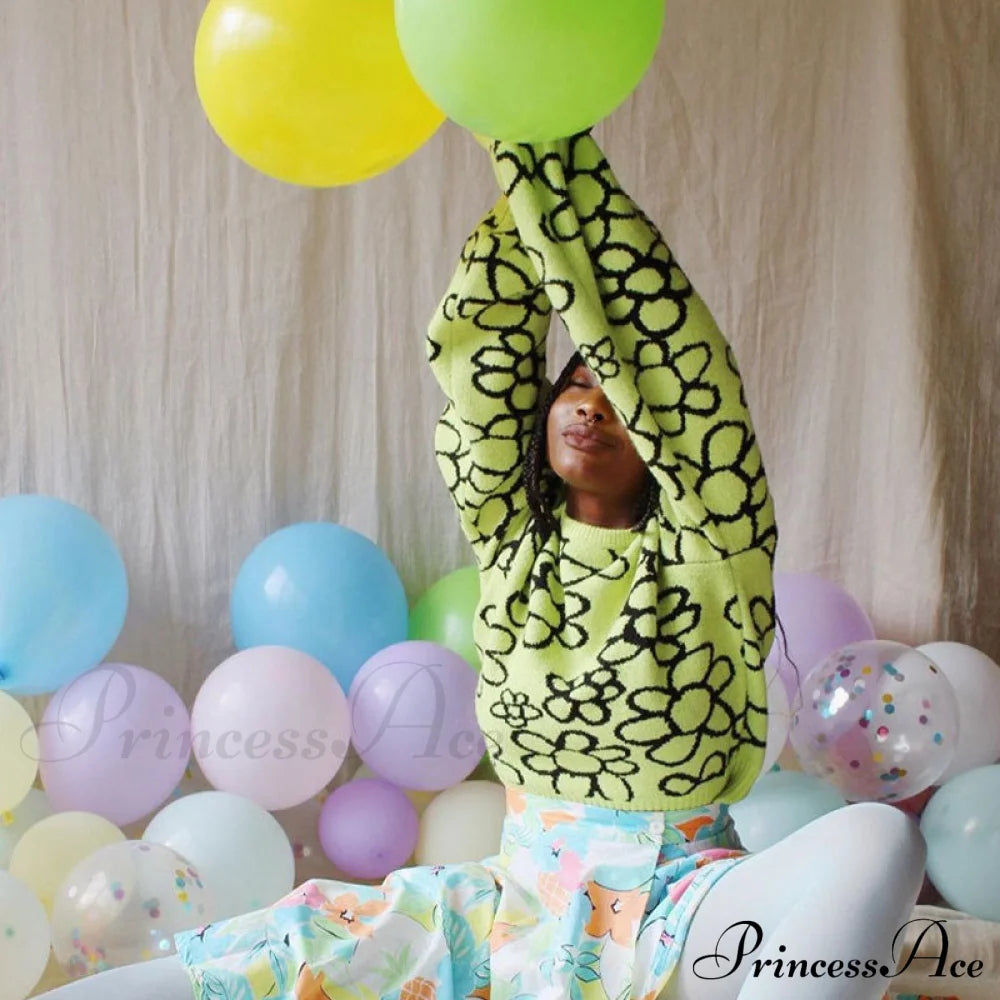 Boho Tribal Style Two Tone Classic Mixed Bead Choker Necklace - Blue L / Green Sweaters