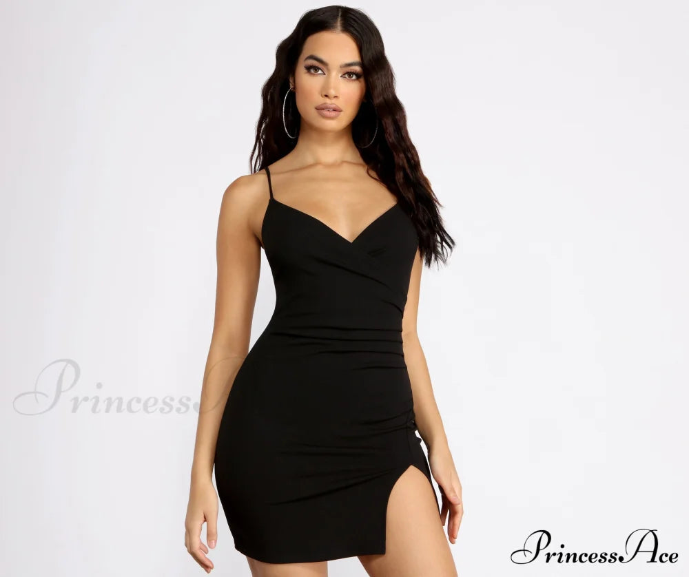 Bold Bombshell Mini Dress - Lady Occasions