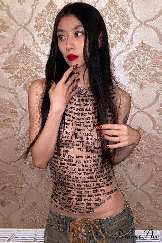 Born This Stylish Way Sleeveless Top