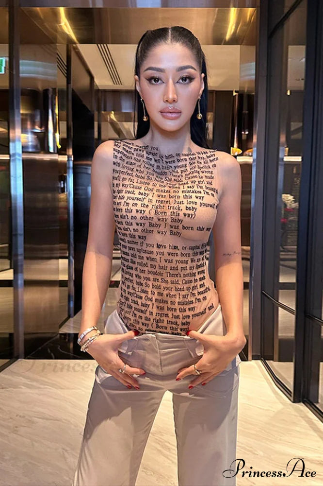 Born This Stylish Way Sleeveless Top