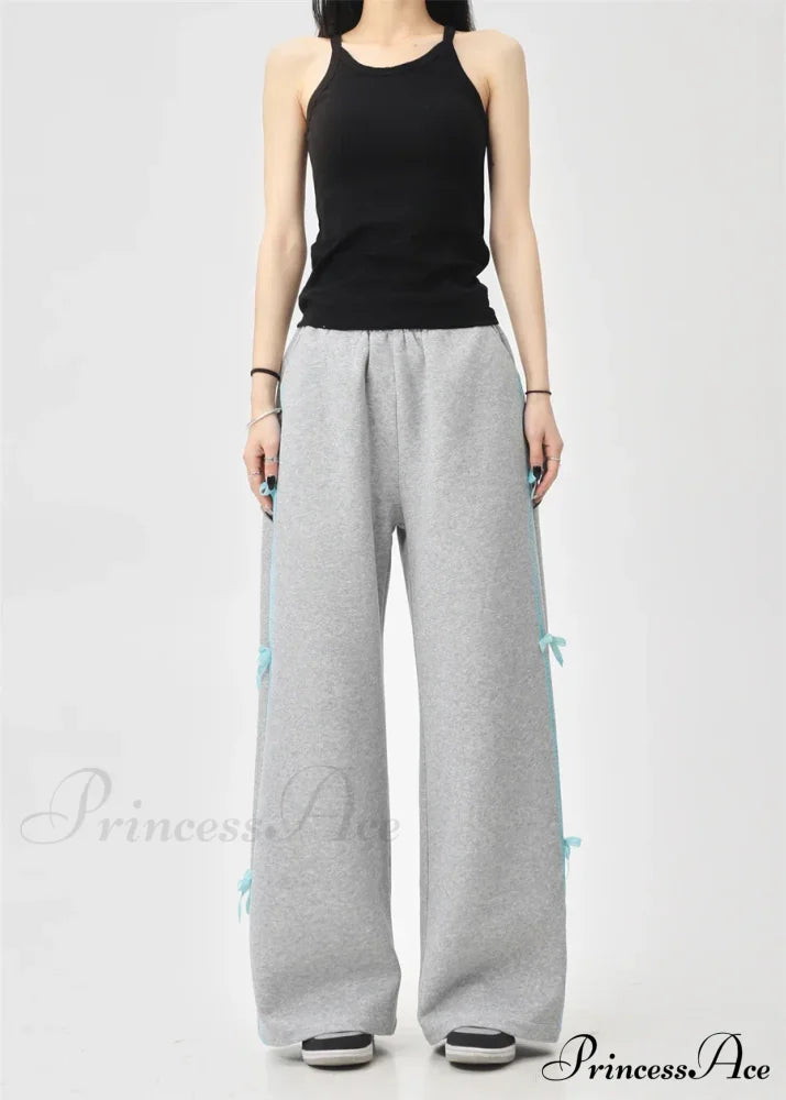 Bow Elegant Tracksuit Set