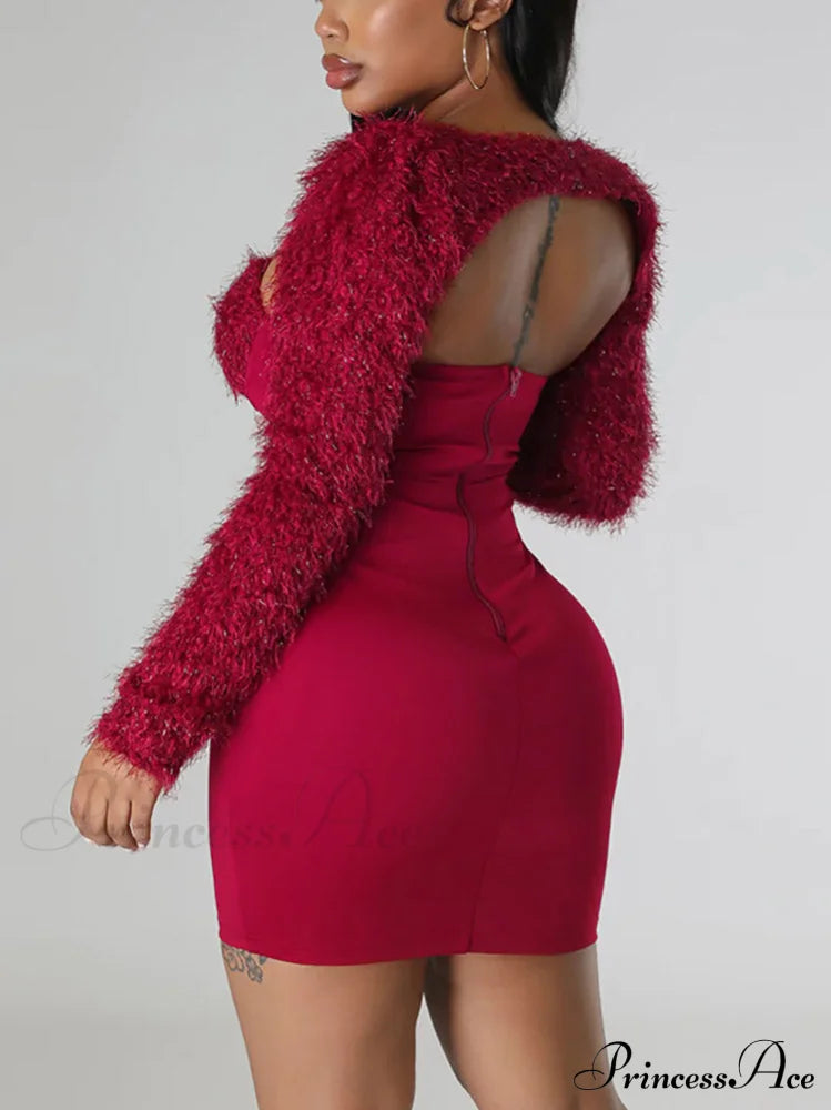 Braid Charming Leather Belt Dresses