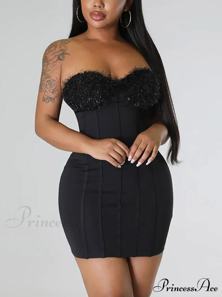 Braid Charming Leather Belt Dresses