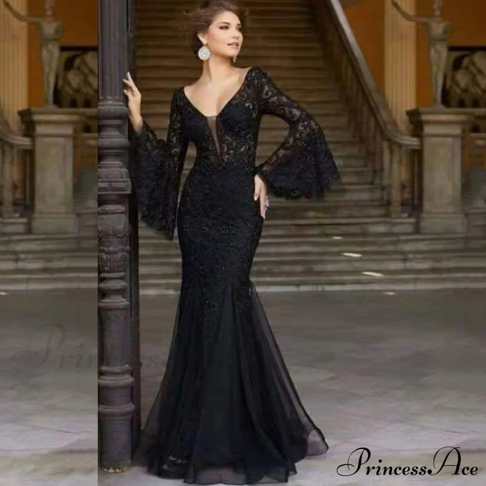 Brooke Lace V Charming Neck Formal Dress S.o. Long Dresses