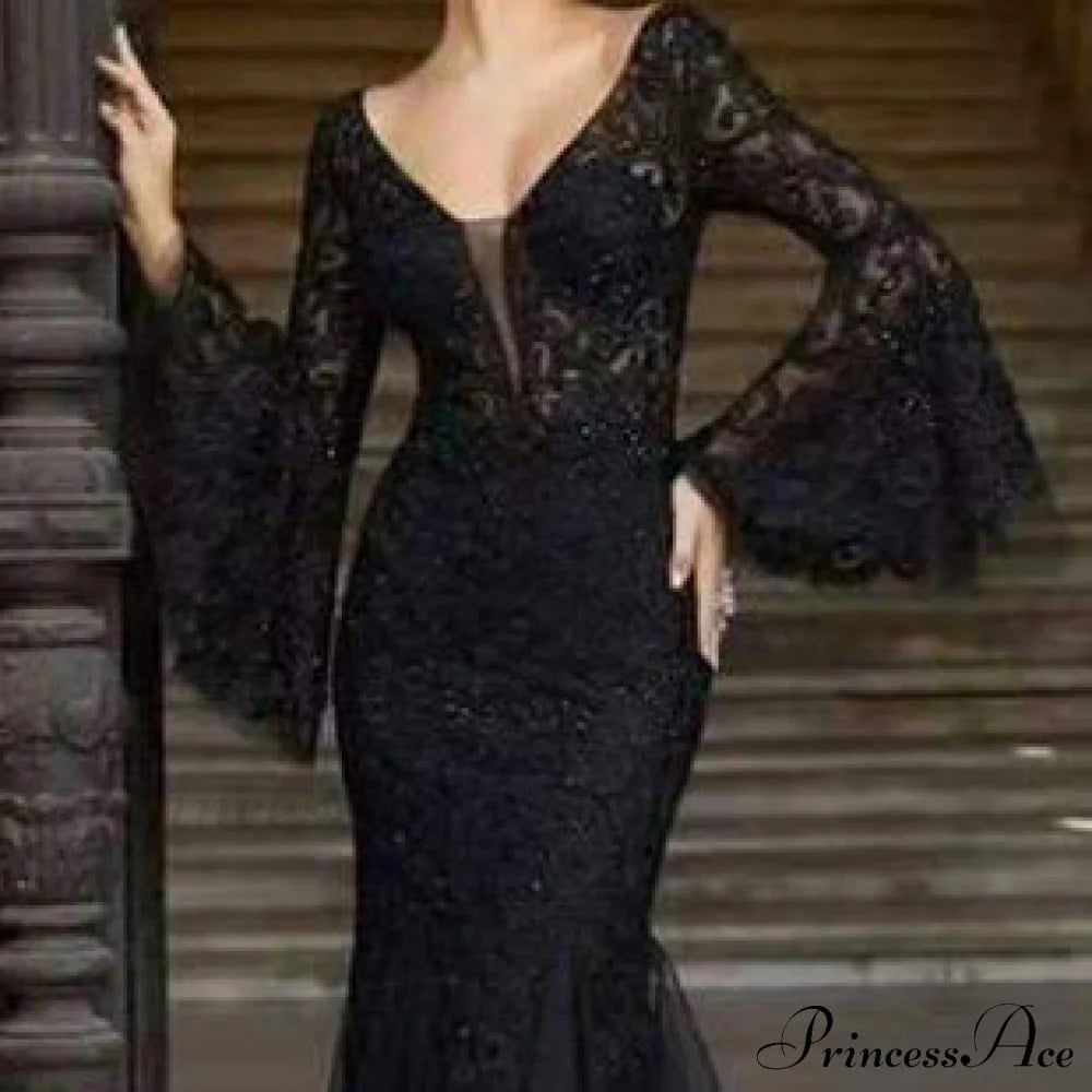 Brooke Lace V Charming Neck Formal Dress S.o. Long Dresses