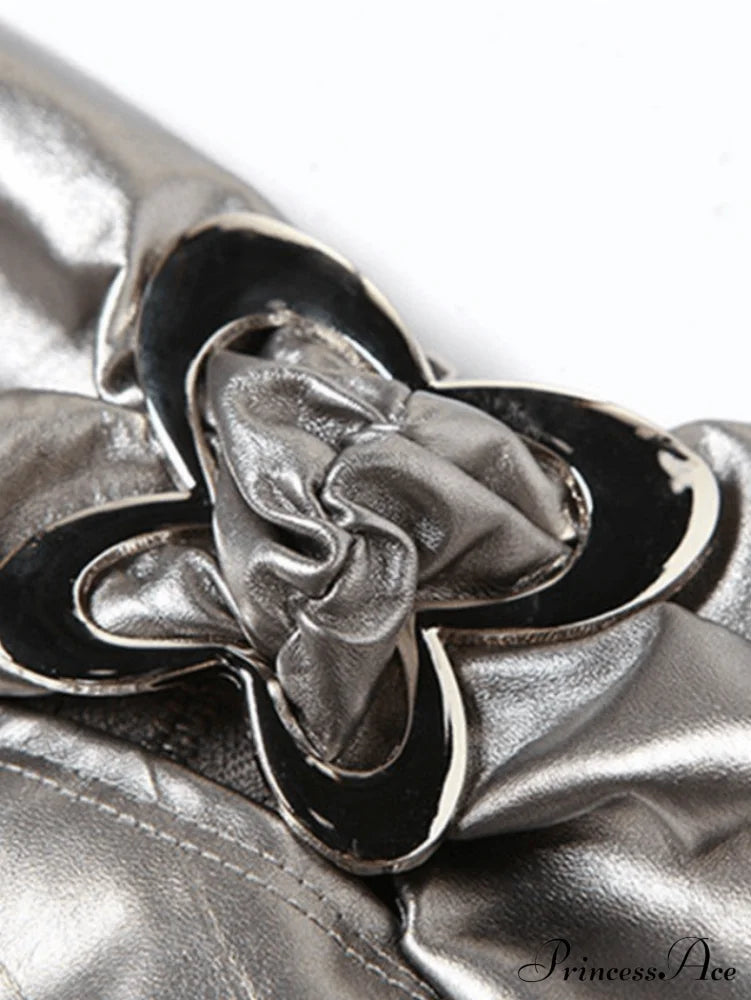 Butterfly Charm Graceful Pearl Necklace Tops&Tees