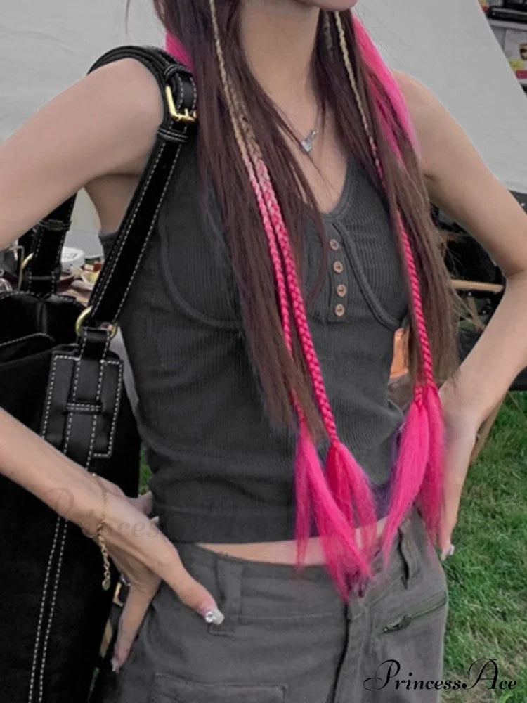 Button Front Semi Trendy Sheer Long Sleeve Blouse Tank Tops&Camis