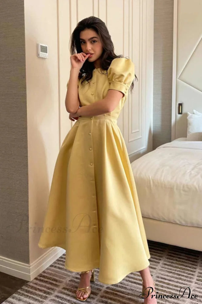 Button Front Midi Dress | Dress In Beauty