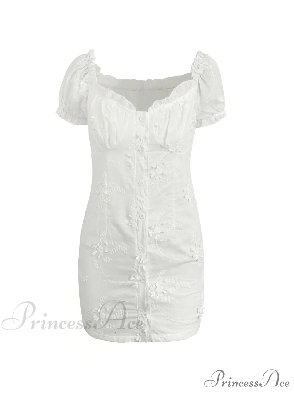 Buttoned Denim Graceful Y2K Corset Top Mini Dresses