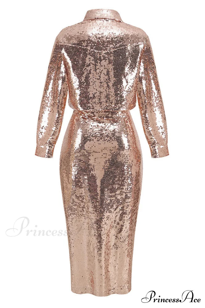 Carlotta Sequin Top Charming + Skirt Set