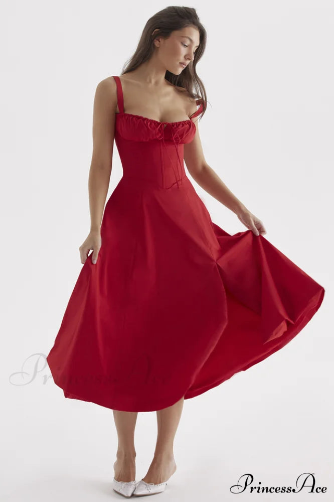 Carmen Elegant Bustier Sundress