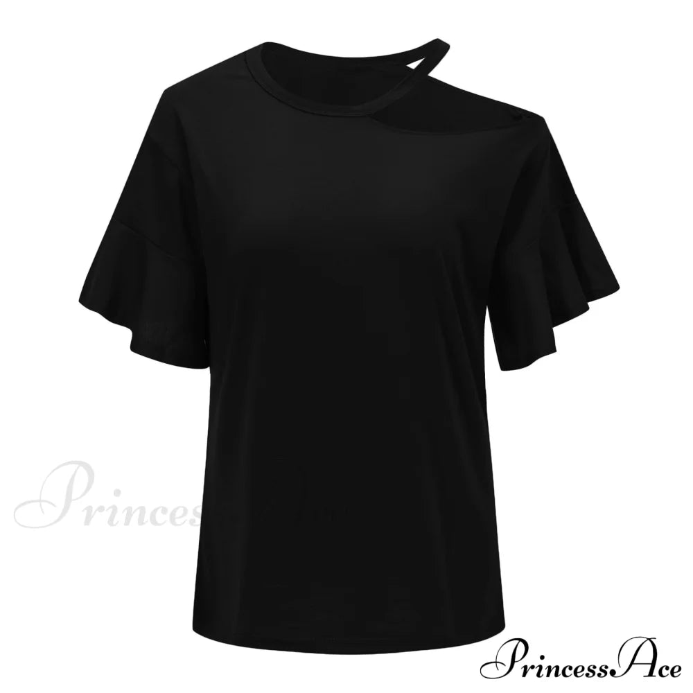Casual Off-Shoulder Tee Tops