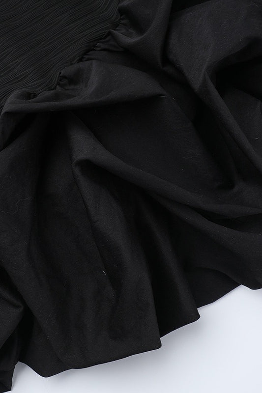 Layered Strapless Ball Party Dress