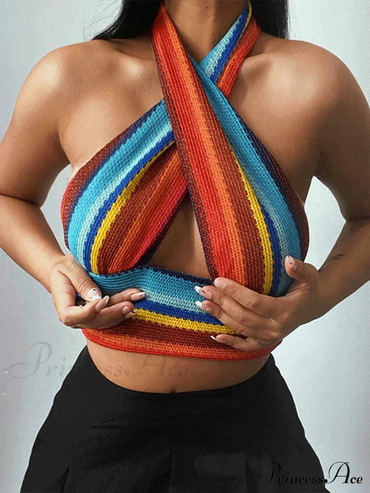 Cherubic Raglan Graceful Sleeve Crop Top Multicolor 4 / S Tops