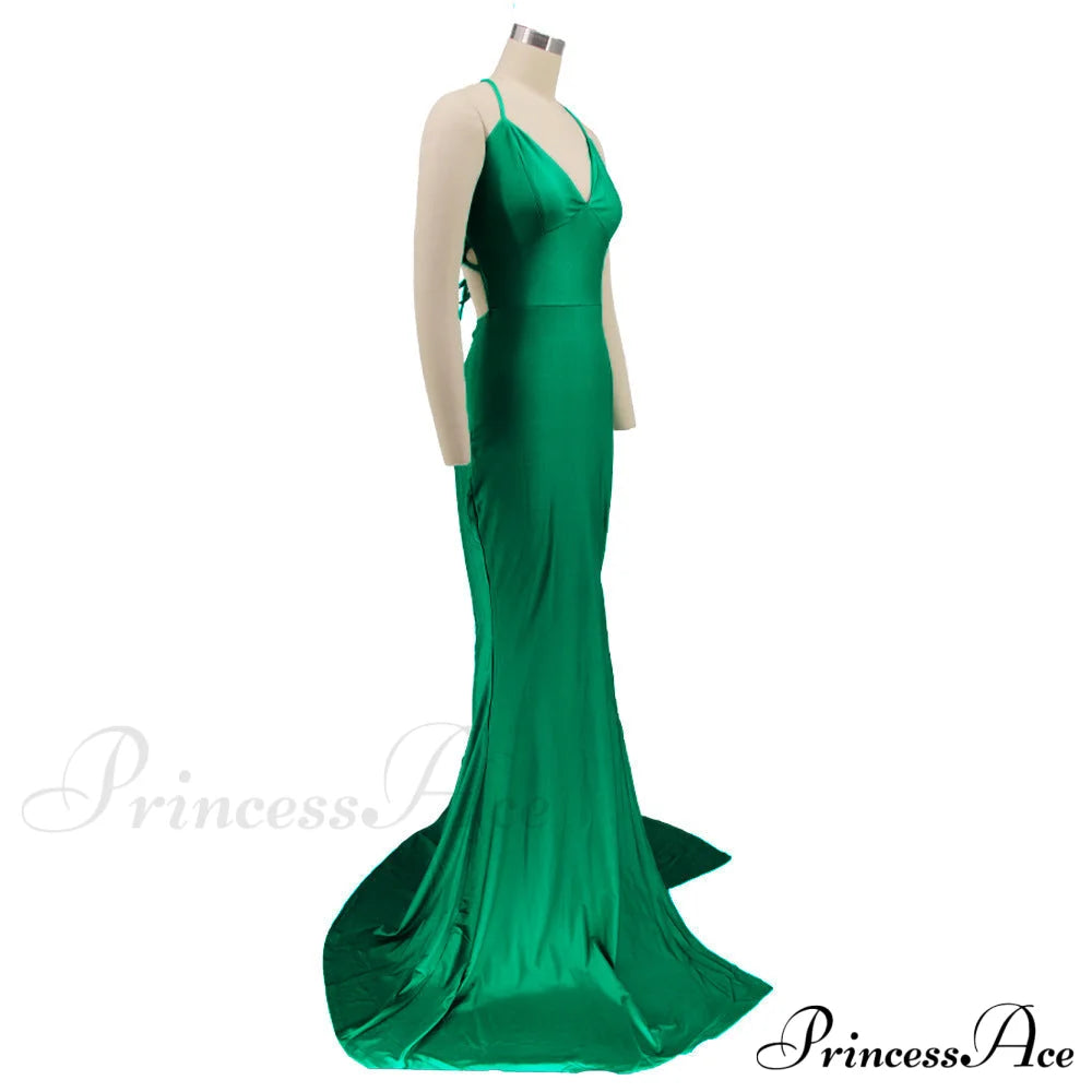 Chloe Lace-Up Stylish Back Formal Dress S.o. Long Dresses