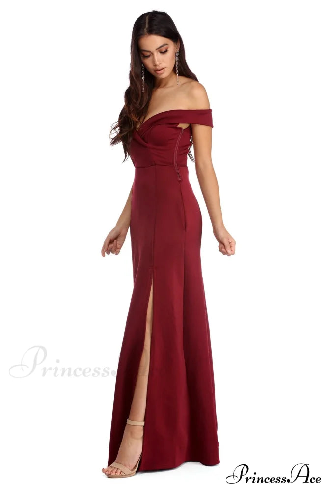 Christine Off The Charming Shoulder Ball Gown S.o. Ballgowns