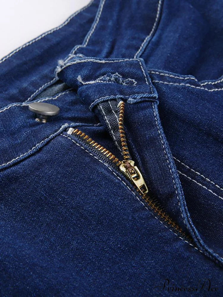 Classic Contrast Striped Frayed Modern Blanket Scarf - Coffee Jeans