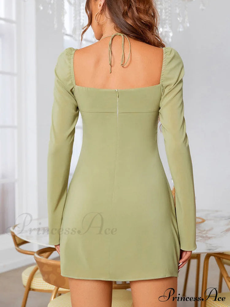 Claudia Elegant Mini Dress