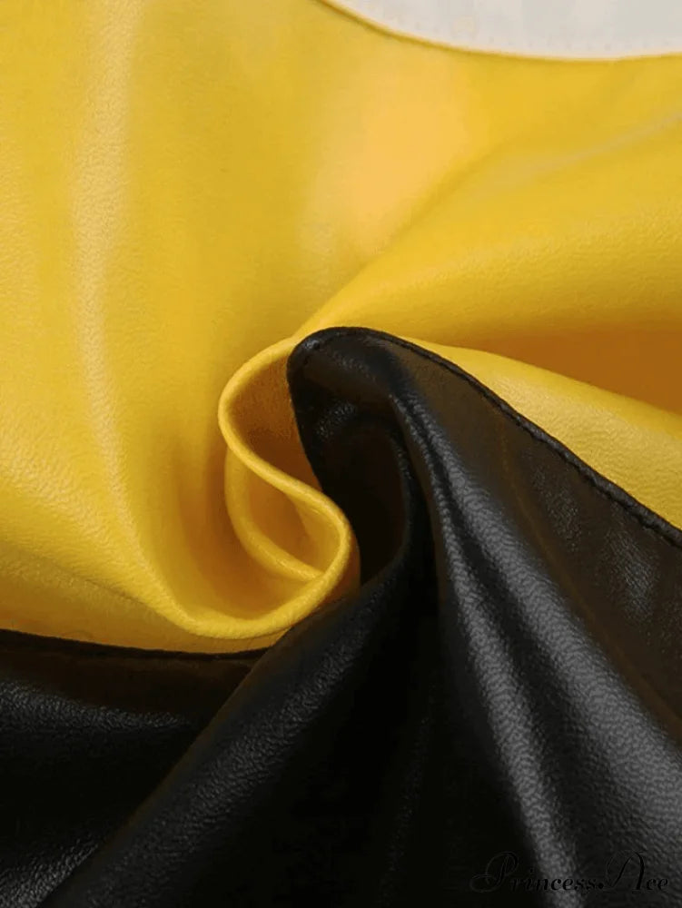 Color Block Baseball Trendy Jacket & Pants Set Jackets