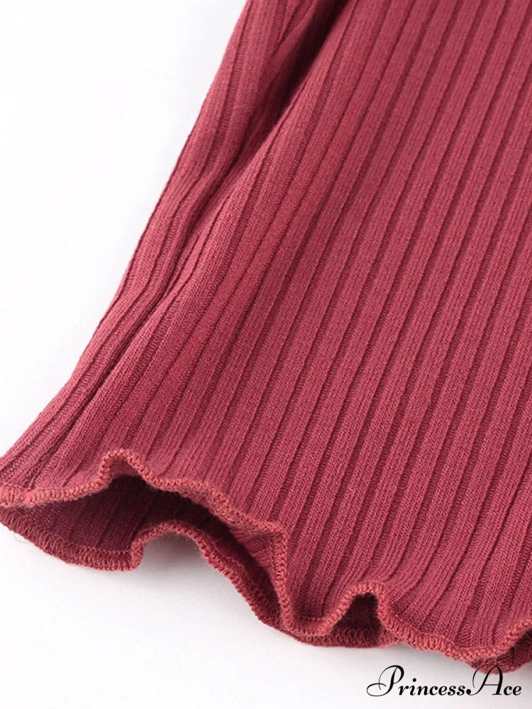 Contrast Trim Graceful Pullover Sweater Tank Tops&Camis