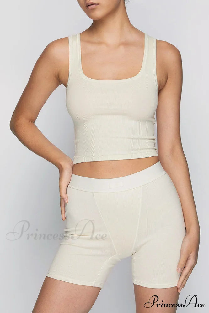 Cotton Elegant Rib Tank