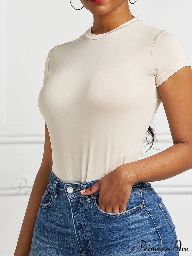 Crew Neck Graceful Smiley Face Sweater Jumpsuits & Rompers