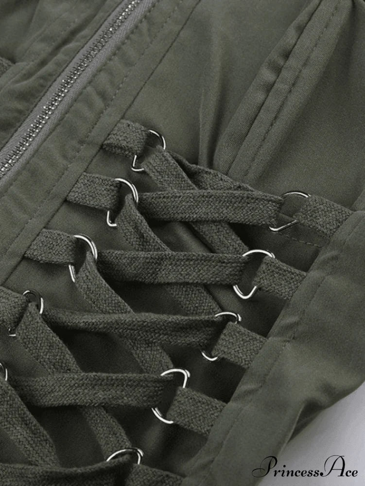 Criss Cross Hooded Trendy Cutout Black Maxi Dress Tops&Tees