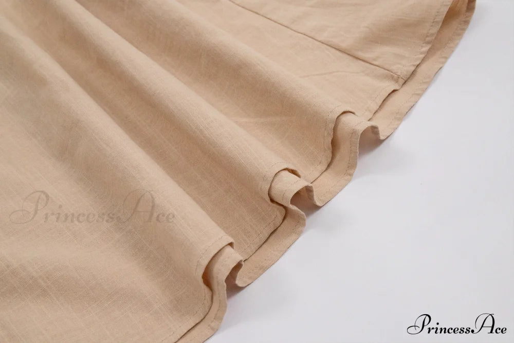 Crochet Cutie Stylish Linen Maxi Dress Casual Dresses